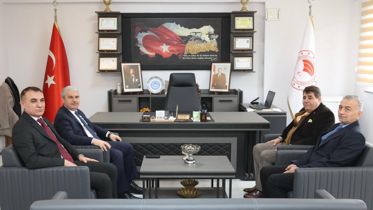 Vali İbrahim Akın, Selçuklu İlçe Tarım ve Orman Müdürlüğünü ziyaret etti!