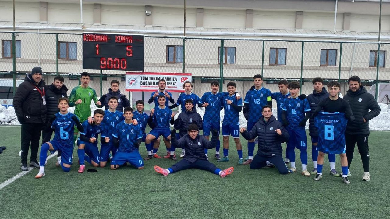 Genç kartallar deplasmanda coştu: Karaman FK 1–5 Selçuklu