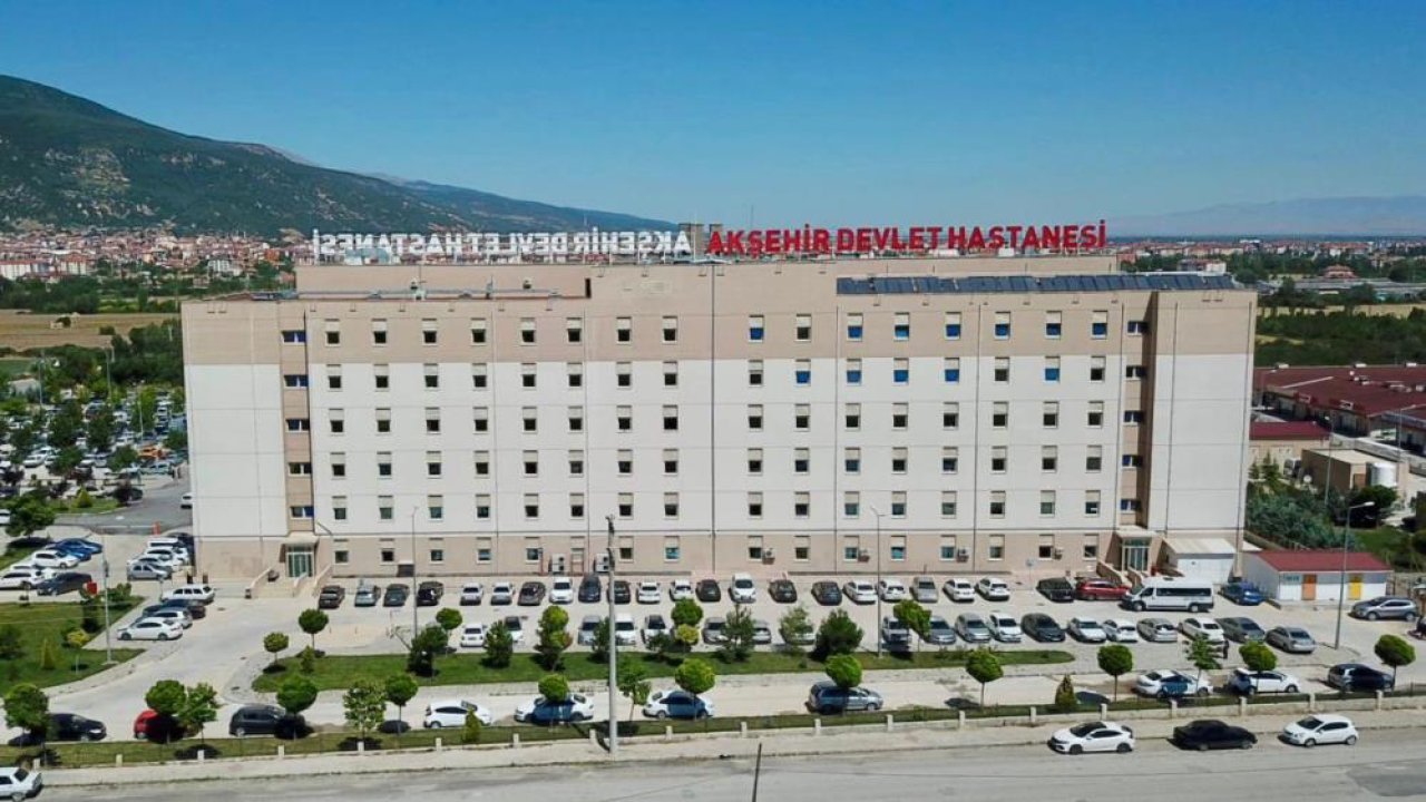 Akşehir Devlet Hastanesi’nden rekor hizmet: 2025’te 900 bine yakın hasta