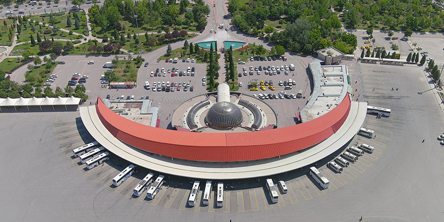 Konya Otogarı Çevre Dostu Kimliğiyle Öne Çıkıyor