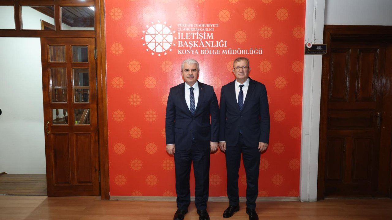 Konya Valisi Akın'dan CİB Konya Bölge Müdürlüğü'ne ziyaret!