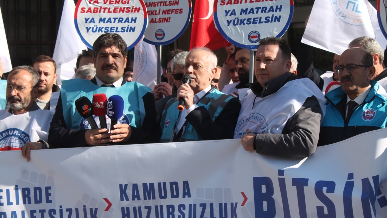 Nazif Karlıer; "Gelirde adaletsizlik, kamuda huzursuzluk bitsin"