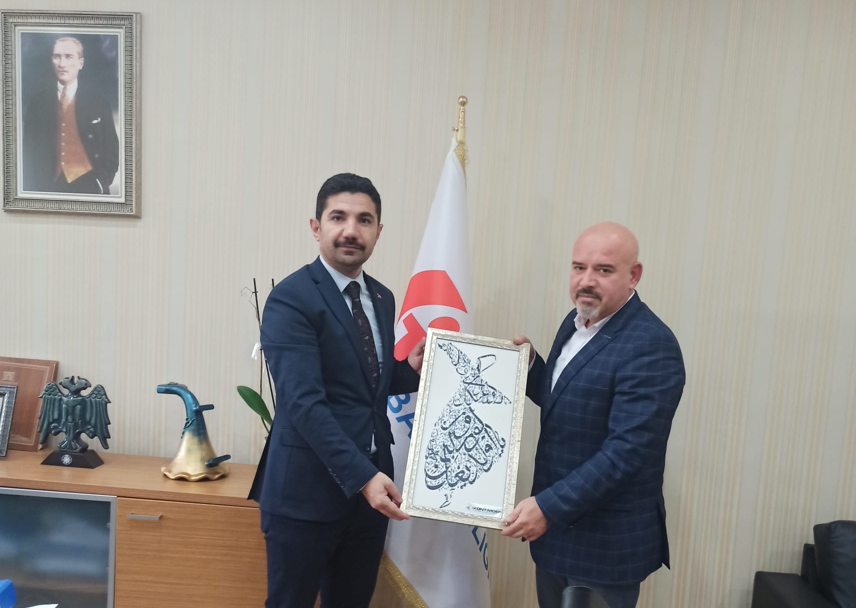 KONTİMDER’ den, Konya Vergi Dairesi Başkanına Ziyaret