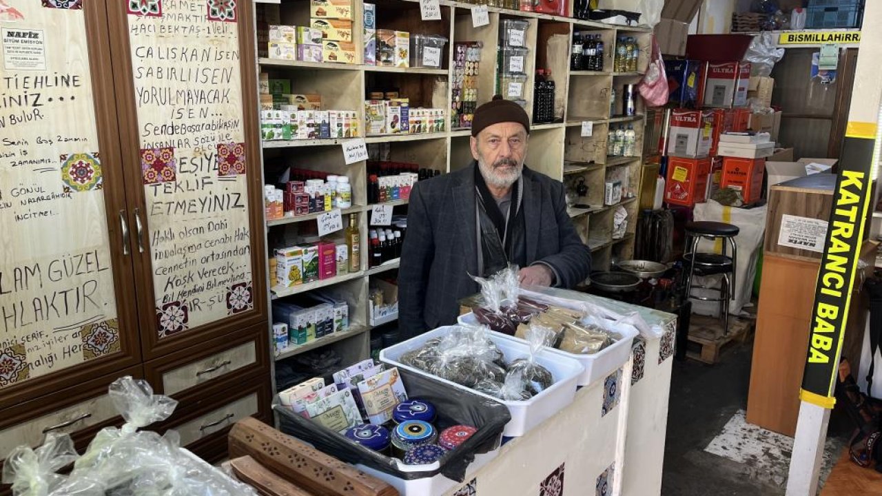 Konya'da katrancılık mesleğini 65 yıldır yaşatıyorlar!