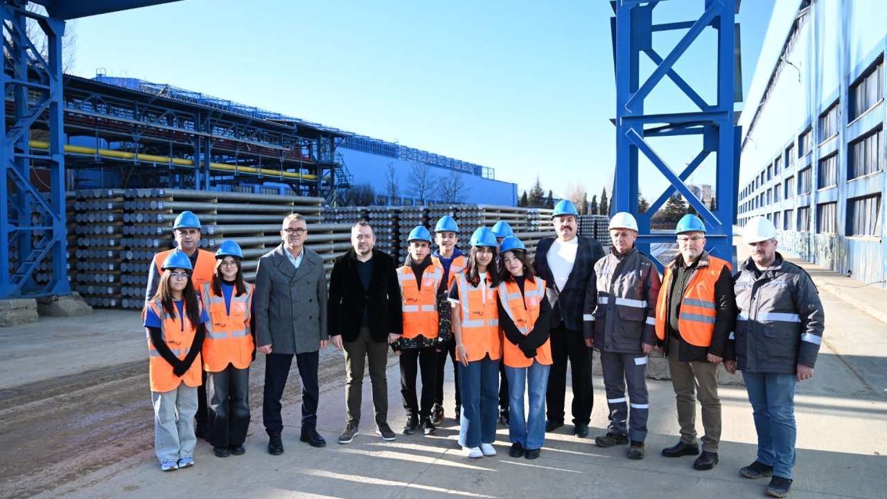 Seydişehir Belediye Başkanı ortaokul öğrencisinin isteğini sonuçsuz bırakmadı: Fabrika gezisi düzenlendi