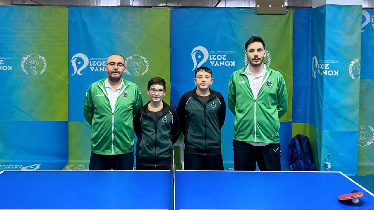 Karatay Masa Tenisi Takımından Milli Gurur