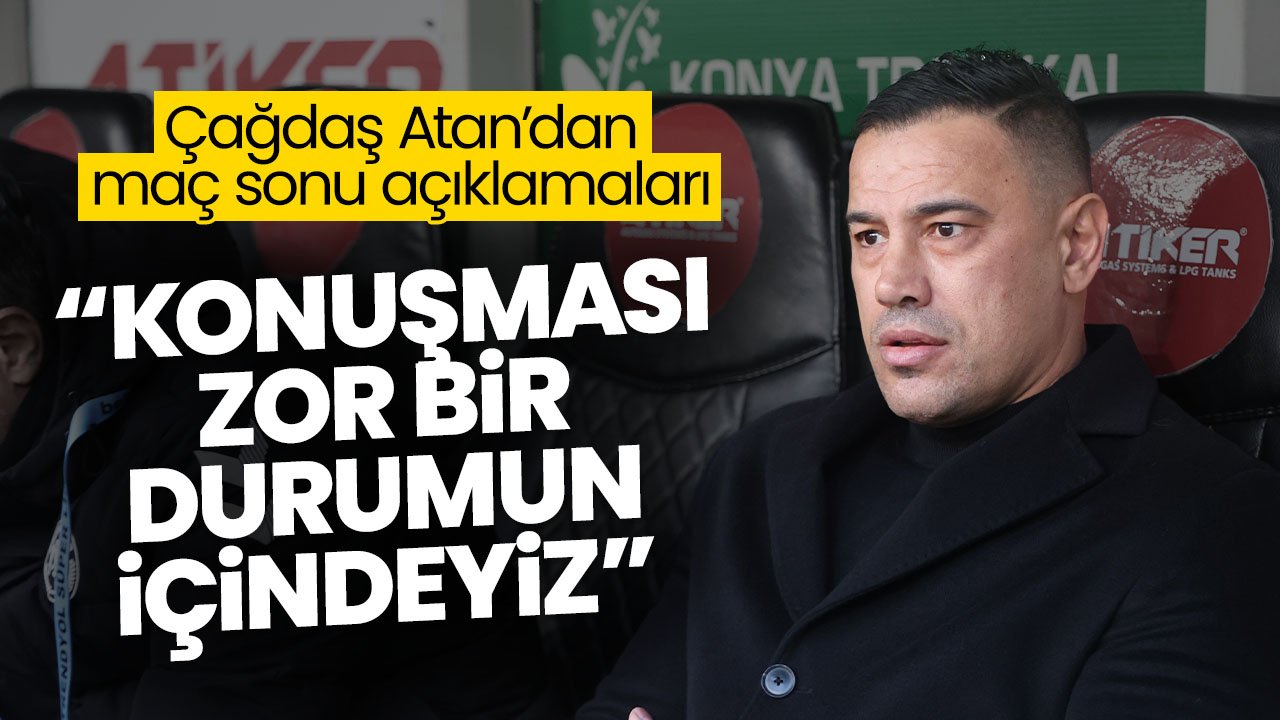 Çağdaş Atan'dan maç sonu: "Sahada çok telaşlı bir oyun vardı"