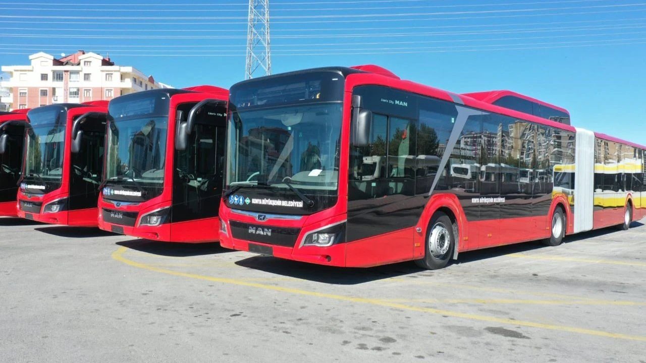 Konya’da 8 otobüs hattının güzergahı değişti