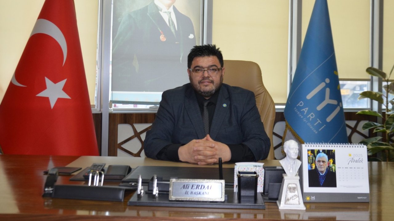 İYİ Parti Konya İl Başkanı Erdal bayrağımıza yapılan saldırıyı kınadı