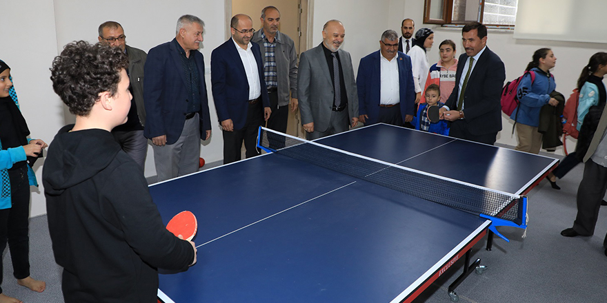 Başkan Hasan Kılca Ve Karatay Müftüsü Musa İmamoğlu Öğrencilerle Buluştu