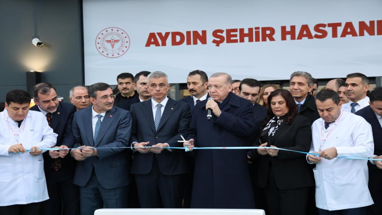 Cumhurbaşkanı Erdoğan: Her açıdan gurur verici bir şifa merkezini Aydın’ımıza kazandırıyoruz!