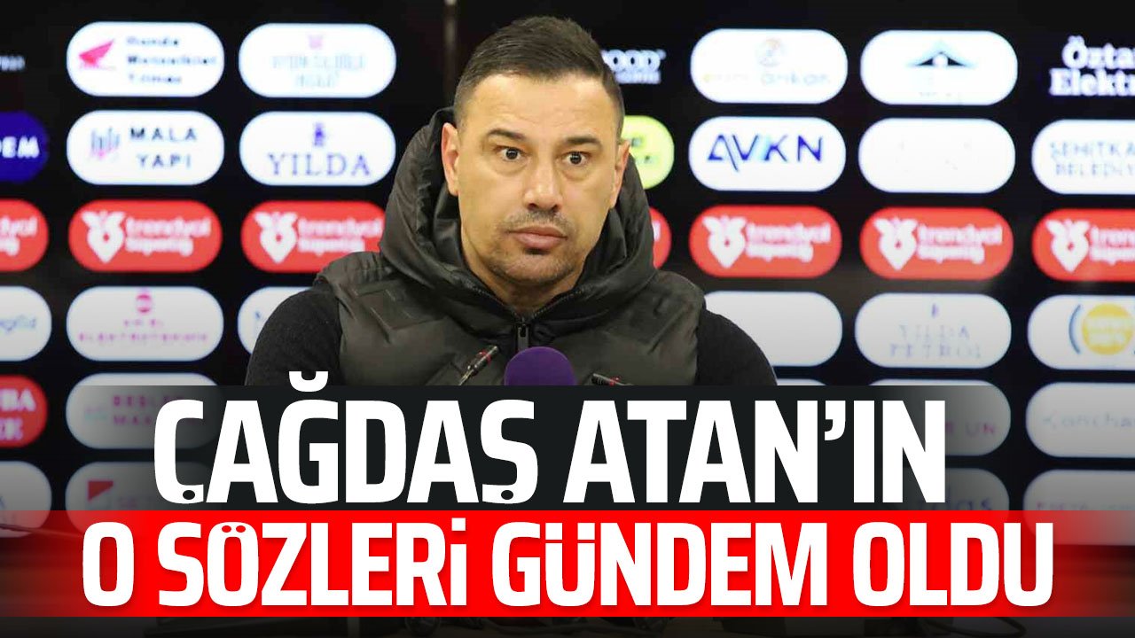 Konyaspor Teknik Direktörü Çağdaş Atan'ın o sözleri gündem oldu
