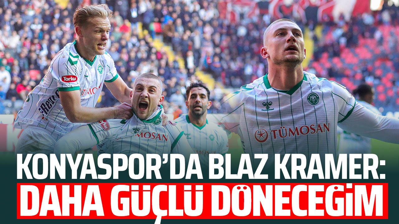 Blaz Kramer'den maç sonu: "Daha güçlü ve iyi bir şekilde çalışıp döneceğim ve takımıma katkı sağlayacağım”