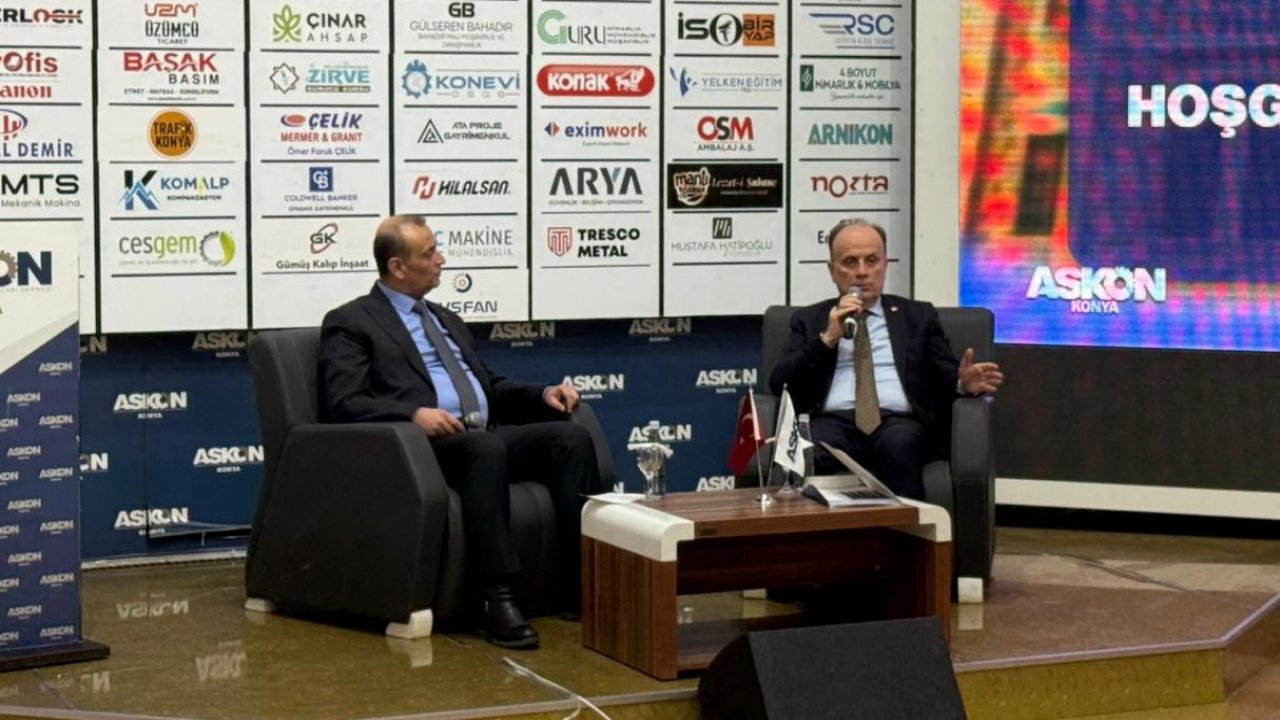 ASKON Konya’da “Konya Divanı” ilk toplantısını gerçekleştirdi! İlk konuk Milletvekili Baykan oldu