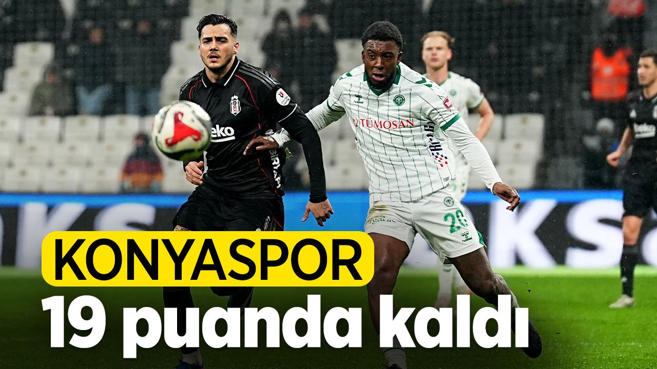 Konyaspor, Süper Lig'de puan kaybetmeye devam ediyor