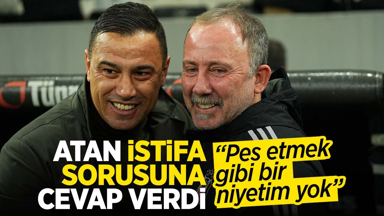 Konyaspor Teknik Direktörü Çağdaş Atan istifa sorusuna cevap verdi: 'Pes etmek gibi bir niyetim yok'