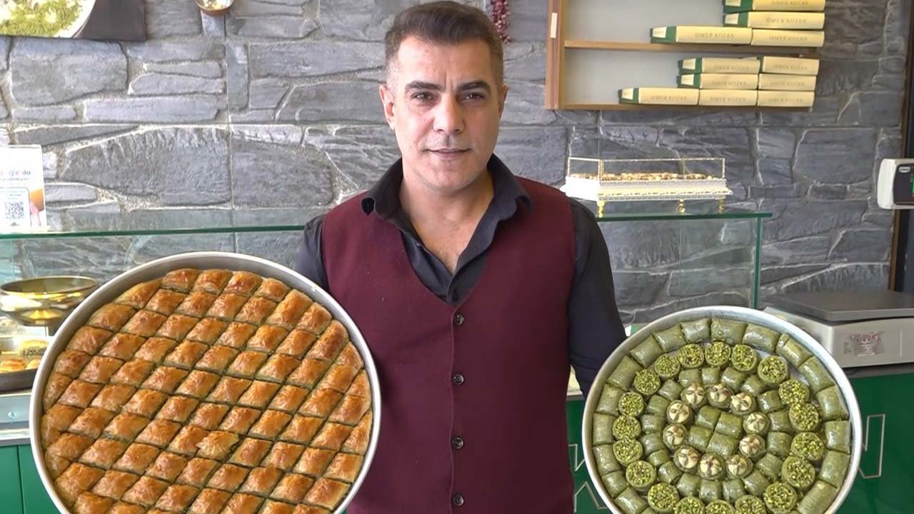 Ramazan öncesi baklavaya talepte artış yaşanıyor