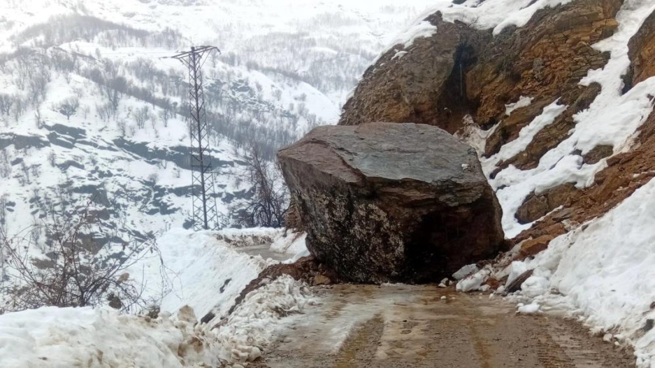 Yağış sonrası 6 farklı noktada heyelan meydana geldi