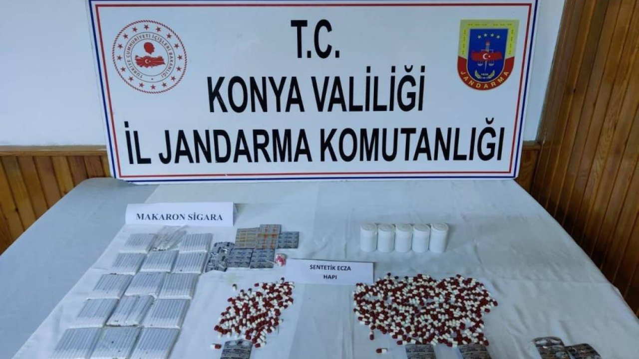 Konya’da uyuşturucuya büyük darbe: Jandarmadan 48 baskın, 8 tutuklama
