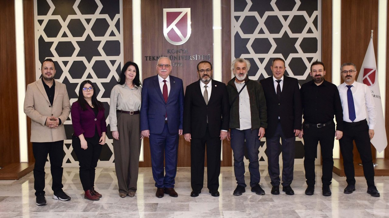 Rusya’dan Konya’ya akademik ziyaret: Don State Teknik Üniversitesi KTÜN’de!