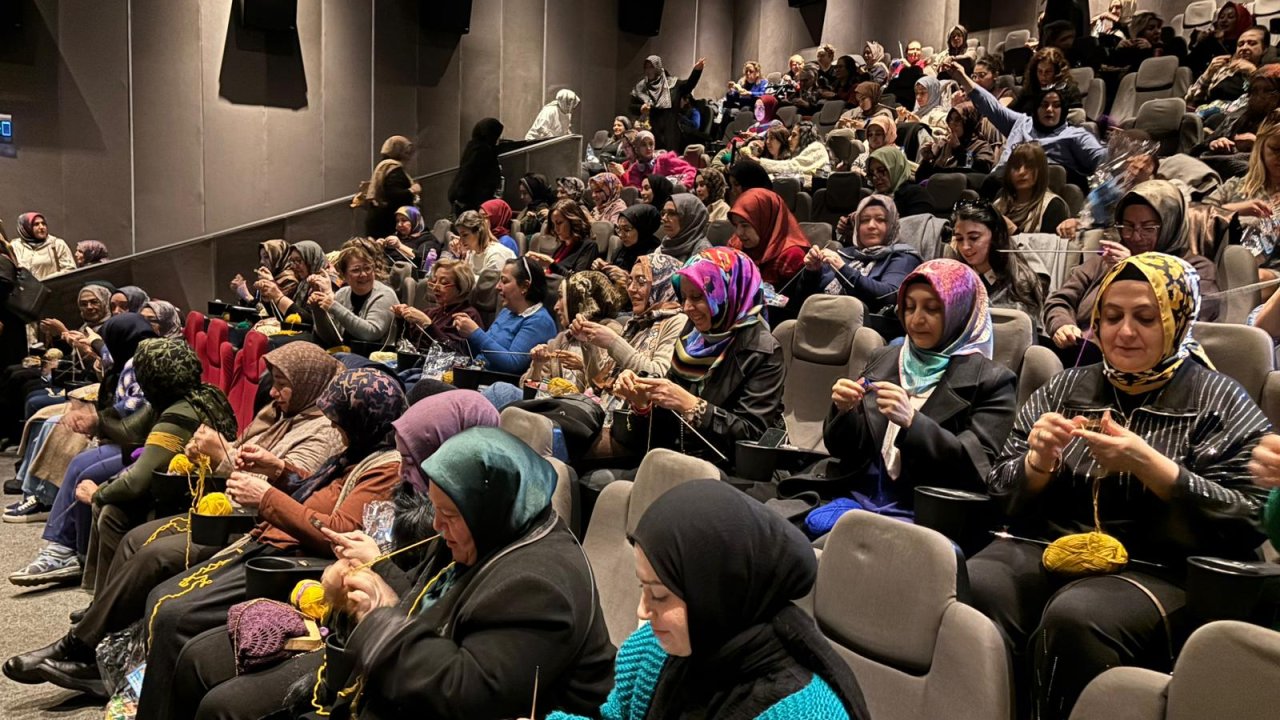 Konya'da Örgü Sinema Dayanışması