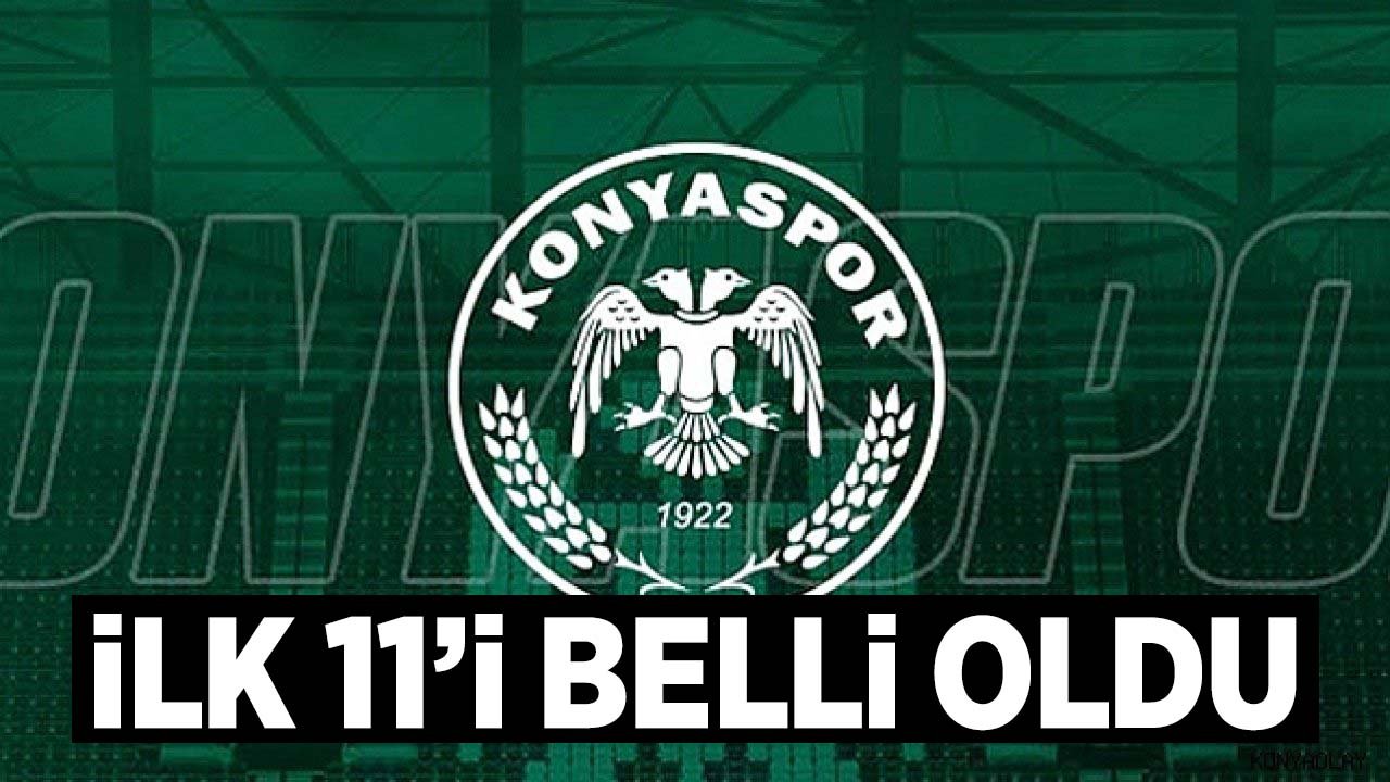 Konyaspor'un Göztepe maçı 11'i belli oldu: Olaigbe ilk 11'de