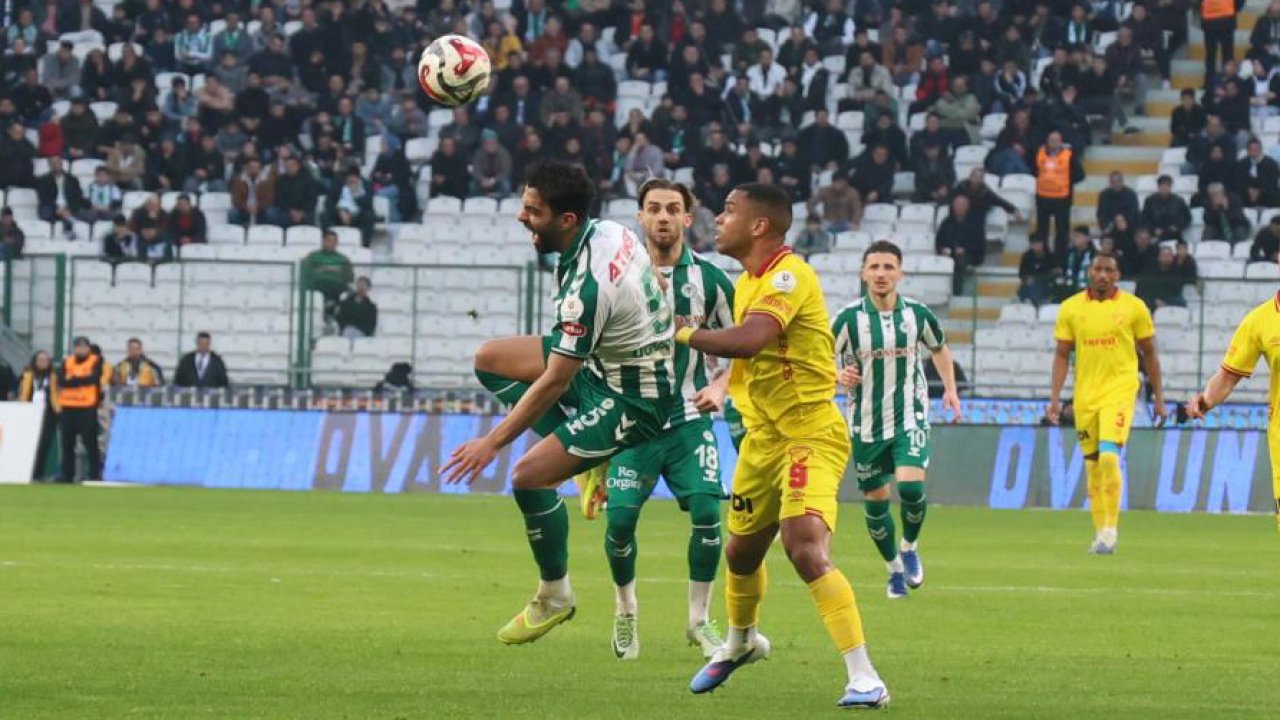 Konyaspor taraftarı gol bekledi, maç berabere bitti! Palut’lu Konyaspor’dan 1 puan