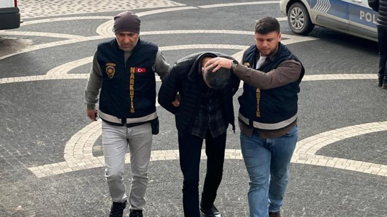 Akşehir’de narkotik baskını! Operasyonda 1 şüpheli tutuklandı