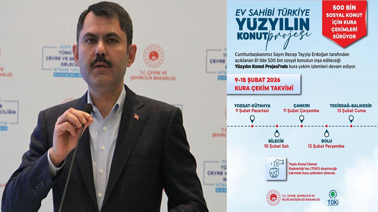 Ev hayali kuranlara müjde: 500 bin konut için kura günleri netleşti!