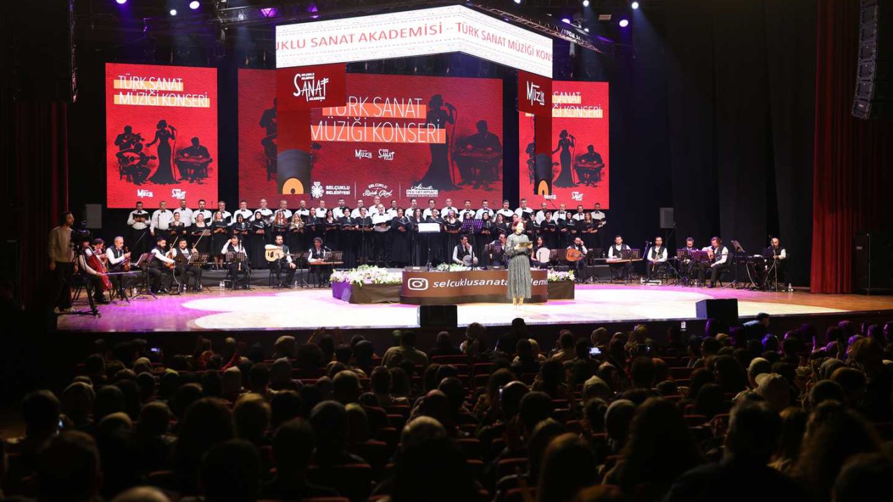 Selçuklu’da kulakların pası silindi! Türk Sanat Müziği konseri büyük beğeni topladı