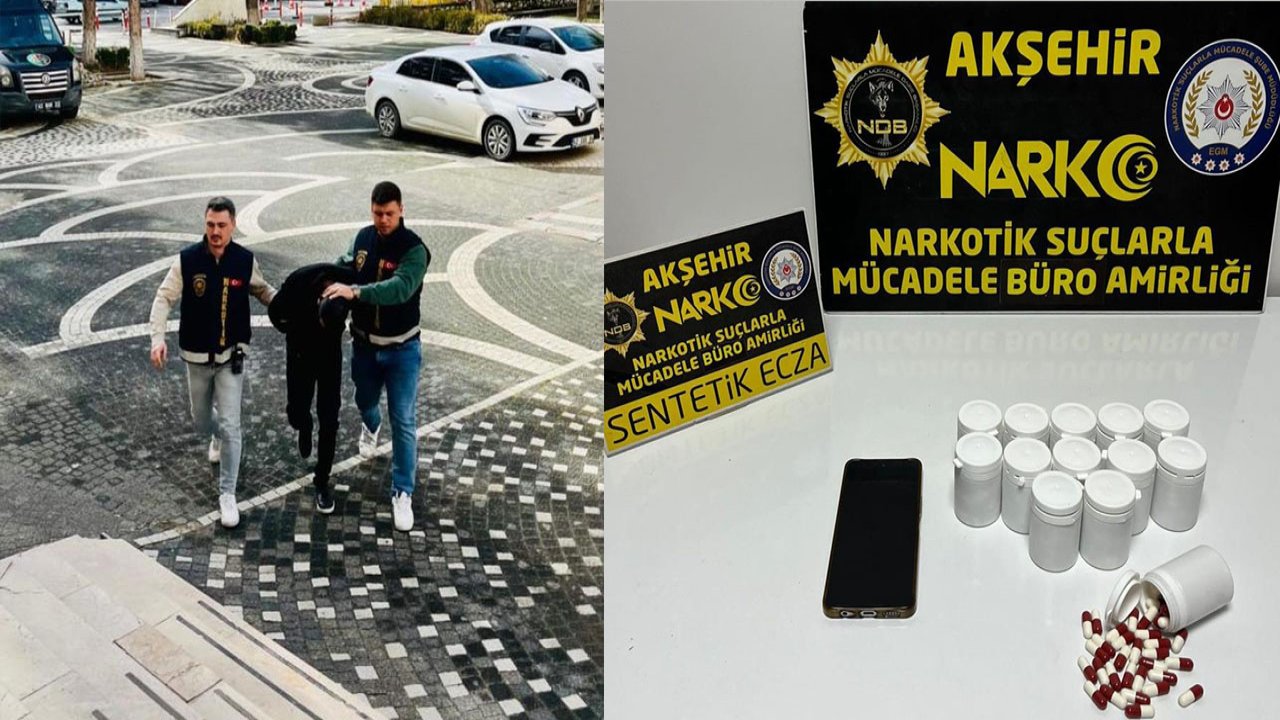 Akşehir’de otobüste narkotik darbesi: 700 uyuşturucu hap ele geçirildi!