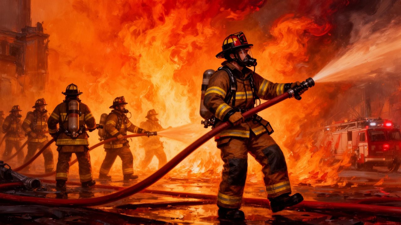 Konya’da 100 Bin TL’lik yarışma! İtfaiyenin kahramanları tuvale taşınıyor