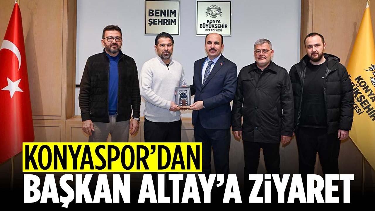 Konyaspor'dan Uğur İbrahim Altay'a ziyaret