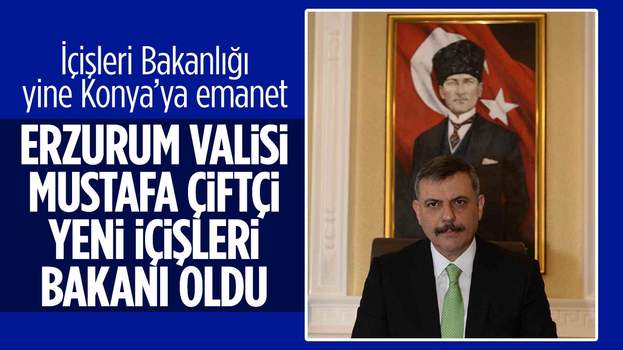 Konyalı Bakan Ali Yerlikaya görevden affını istedi: İçişleri Bakanlığı'na Konyalı isim atandı