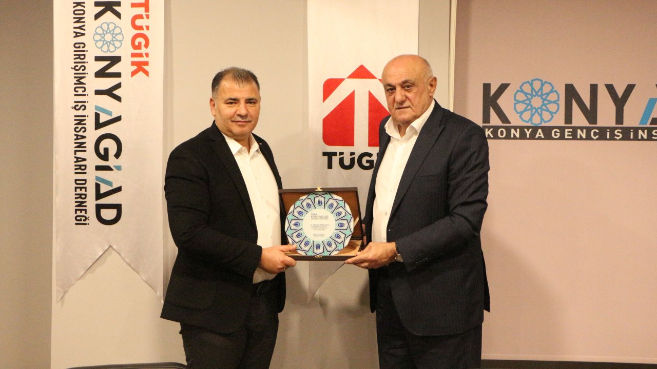 Başkan Erkoyuncu Konyalı iş insanlarına tecrübelerini anlattı