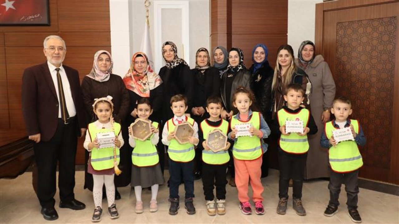 Konya'da Keykubat Kur’an Kursu öğrencilerinden yetim kardeşleri için anlamlı destek!