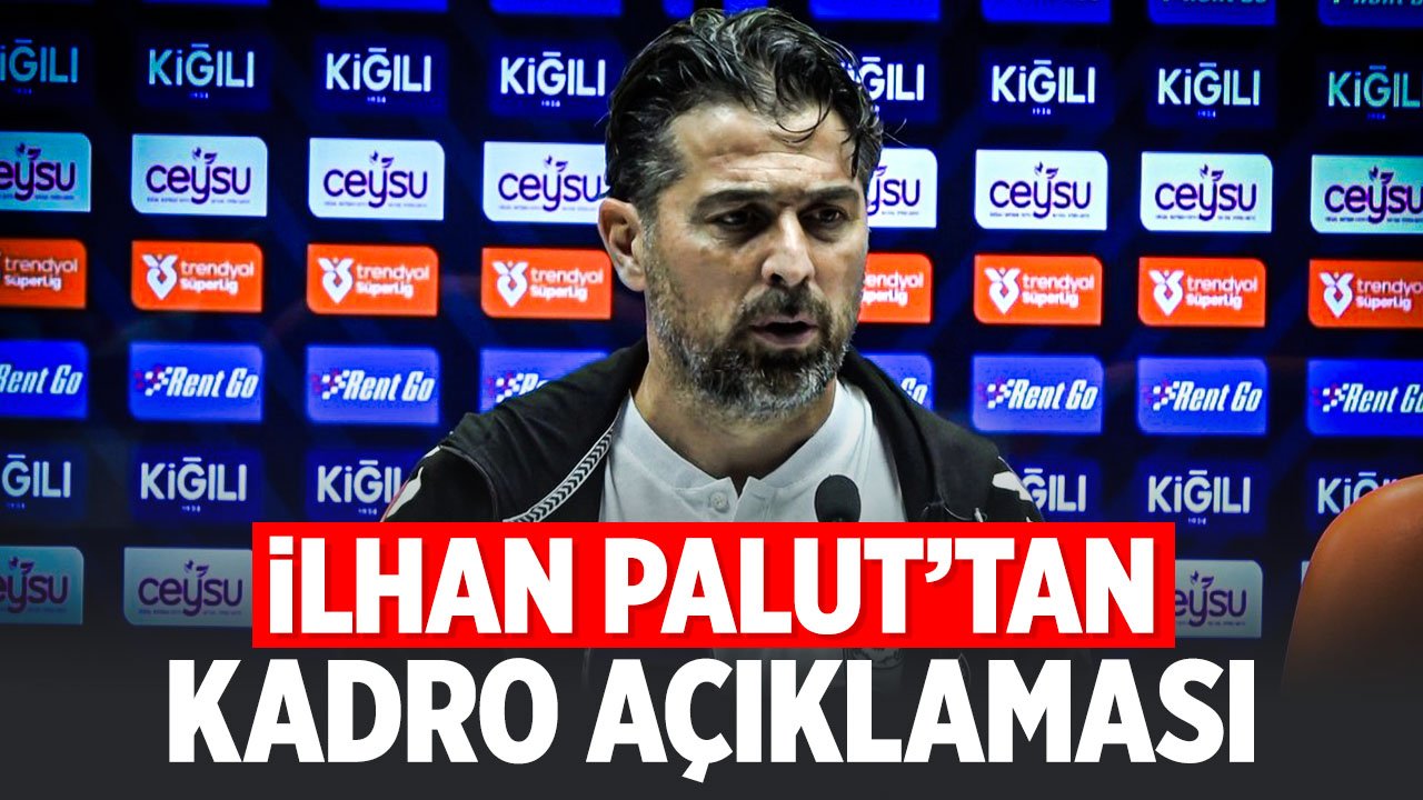 Konyaspor'da İlhan Palut'tan kadro açıklaması