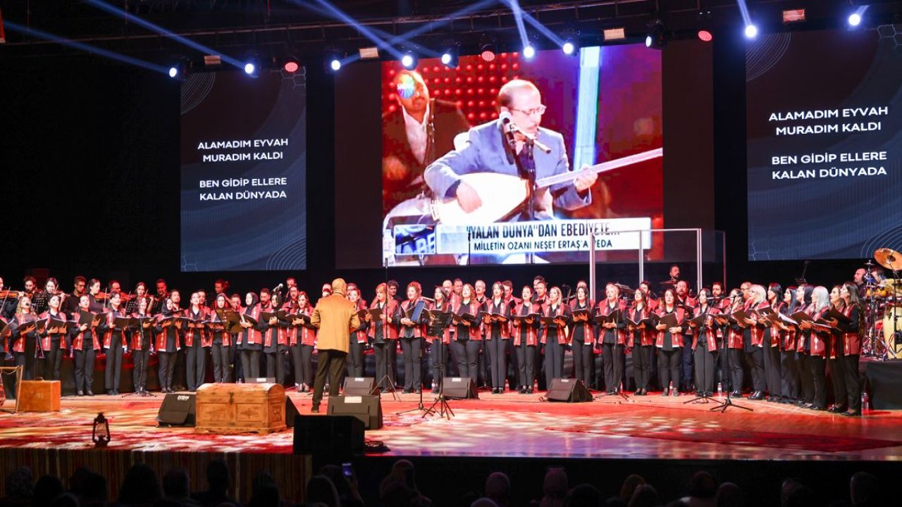 Konya Selçuklu’da Neşet Ertaş rüzgârı! Türkülerle duygu dolu gece!
