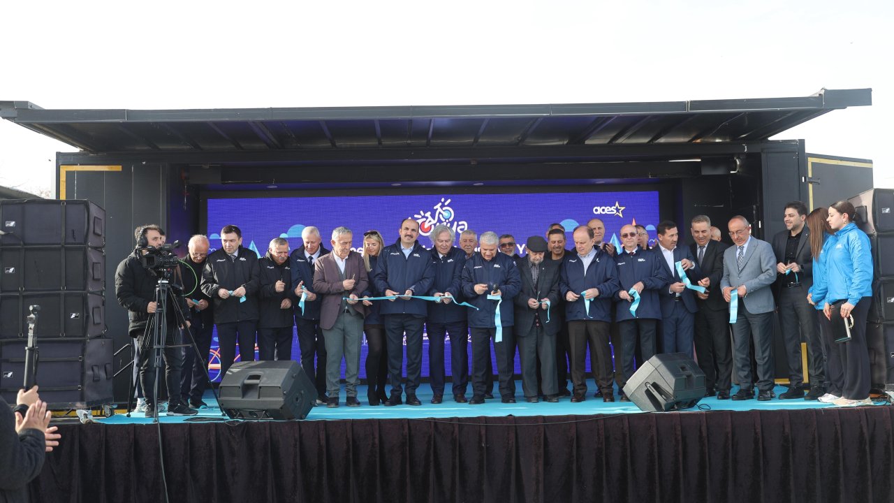 Konya’da pedallar tarihe döndü! Avrupa Bisiklet Başkenti yılı resmen başladı