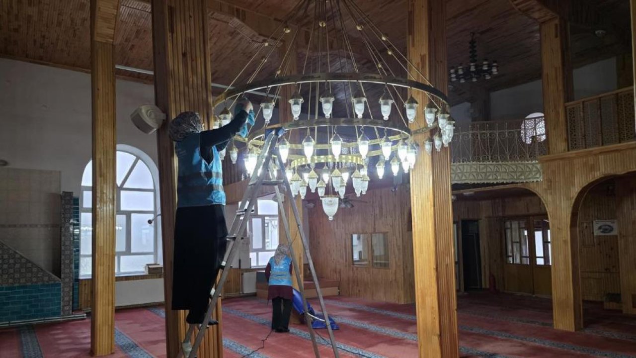 Beyşehir’de Ramazan öncesi camilerde büyük hazırlık!