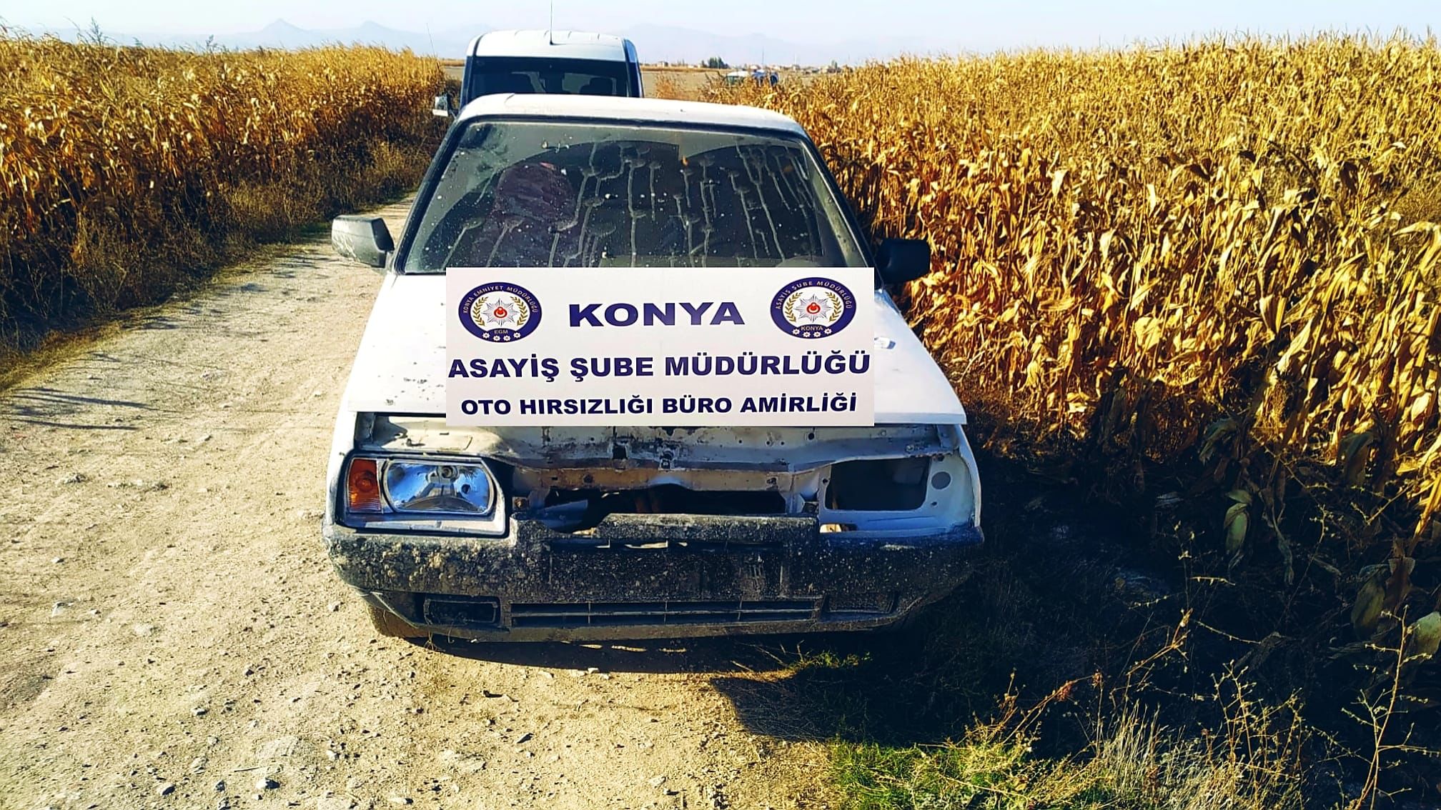 Konya’da Oto Hırsızı Yakayı Ele Verdi