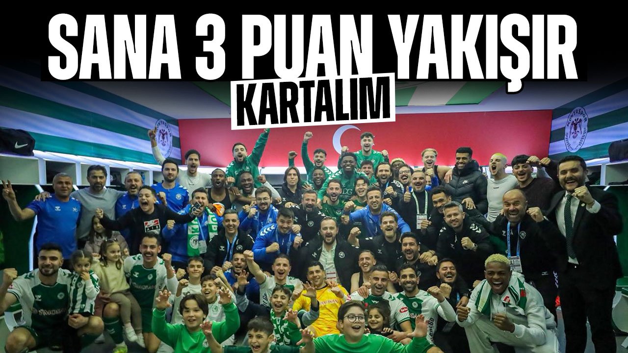 Konyaspor'dan galibiyet pozu