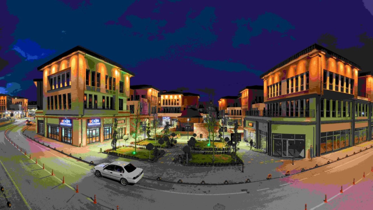 Suriçi Çarşısı güneşle ışıldıyor: Meram’dan yeşil dönüşüm hamlesi