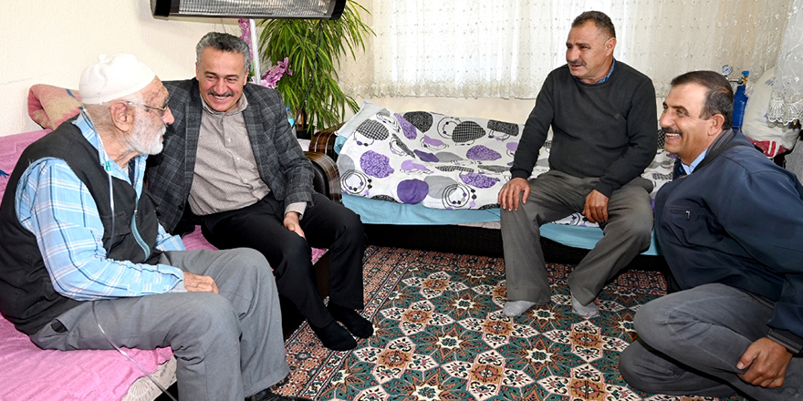 Başkan Tutal'dan Kore gazisine ziyaret