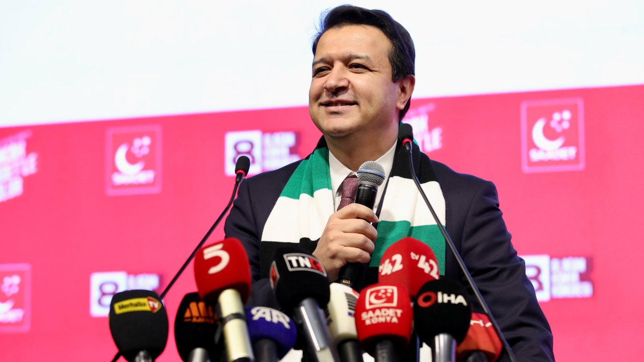 Saadet Partisi Genel Başkanı Mahmut Arıkan Konya'ya geliyor