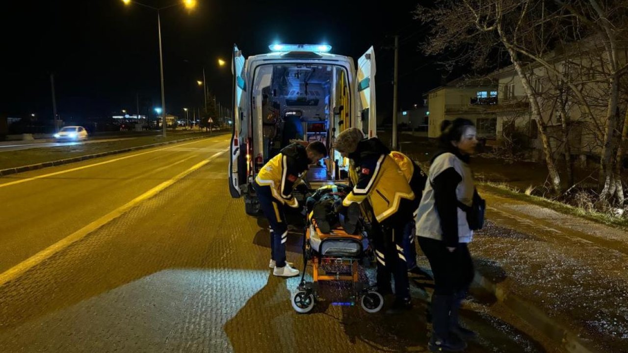 Konya'da motosiklet kazası: 1 yaralı