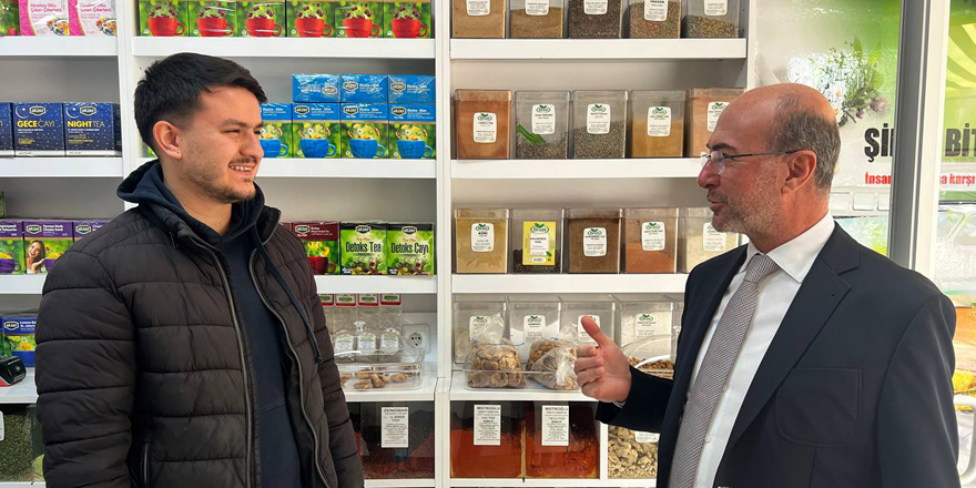 Başkan Pekyatırmacı’dan Esnaf Ziyareti