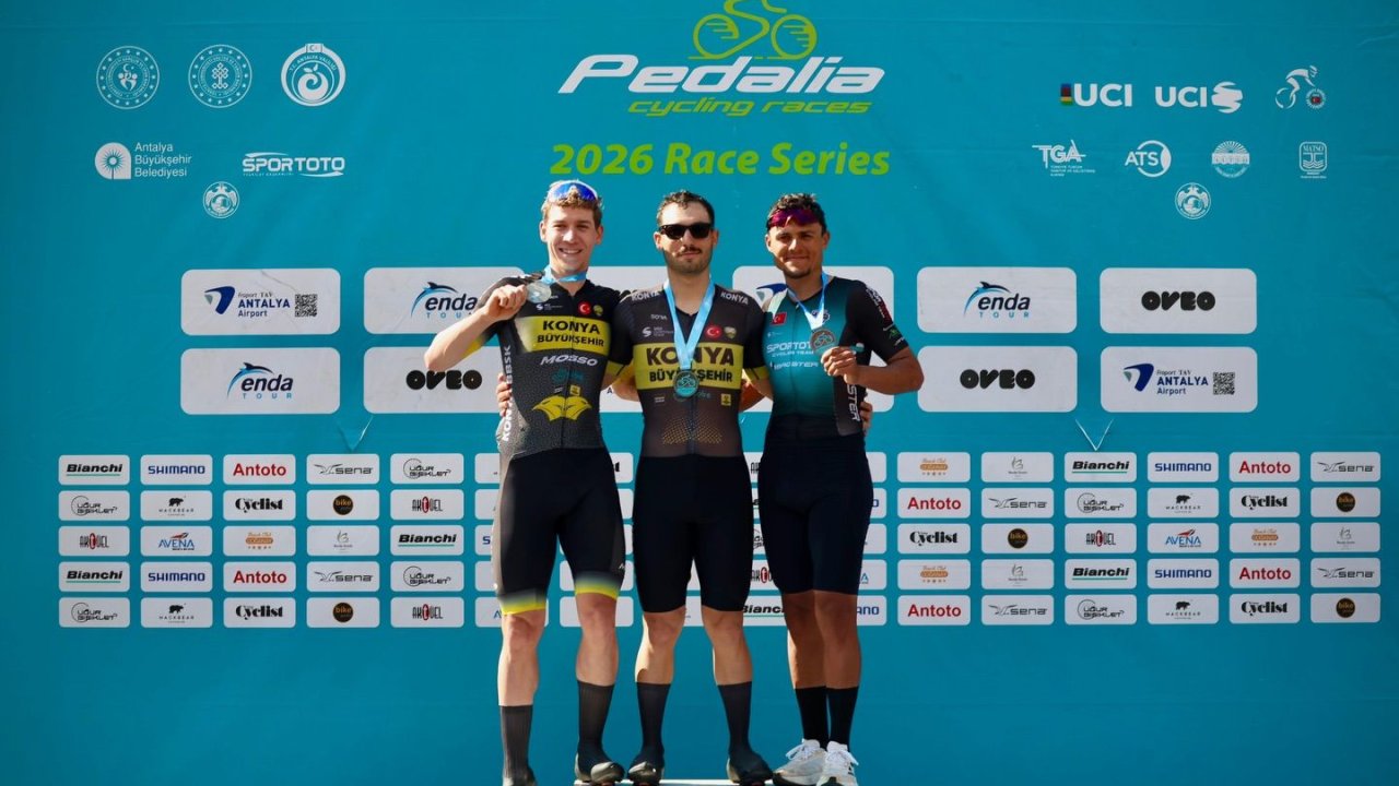 Konya Büyükşehir Belediyespor Antalya’da kürsüyü kapattı!