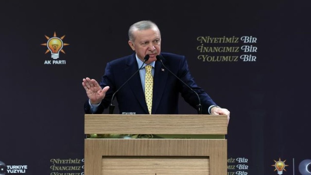Cumhurbaşkanı Erdoğan; "Kan akmasın, gözyaşları dinsin, bölgemiz artık kalıcı huzura kavuşsun istiyoruz"