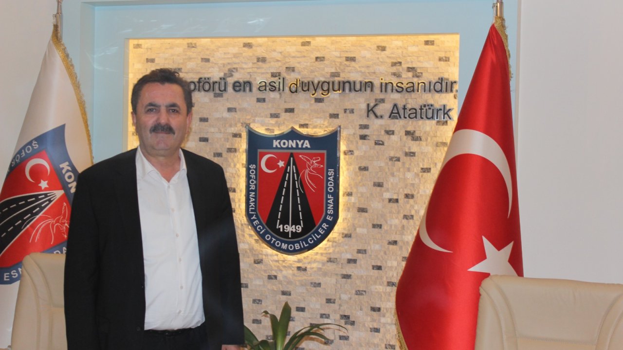 Konya Şoförler Odası Başkanı Ahmet Şen uyardı! APP plakalara 140 bin lira ceza